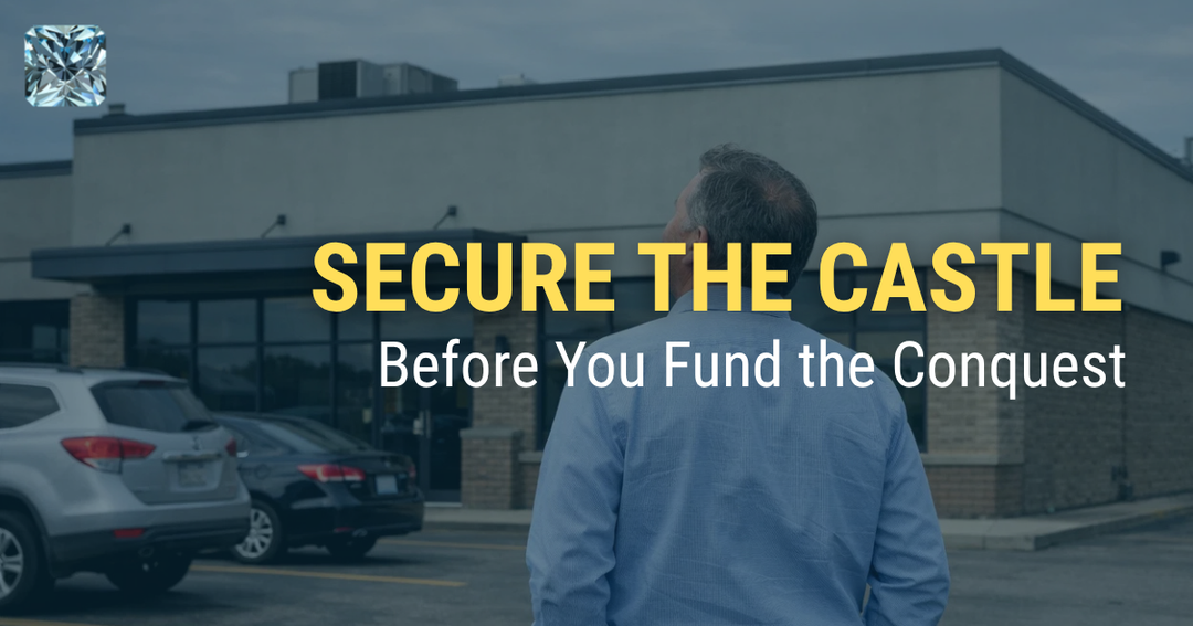 Secure the Castle Before You Fund the Conquest