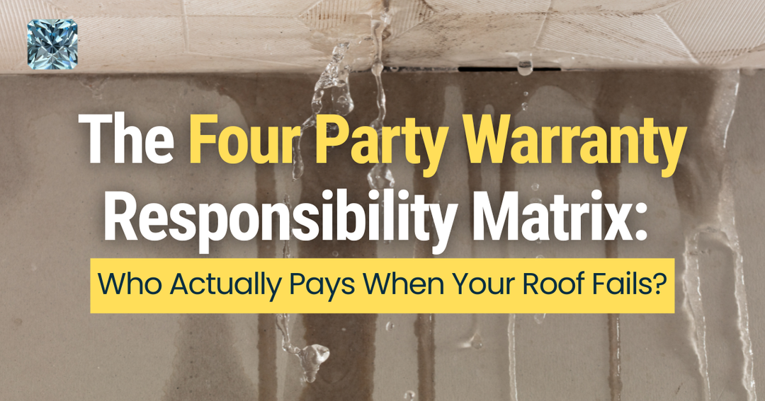 The Four Party Warranty Responsibility Matrix | Who Actually Pays When Your Roof Fails?