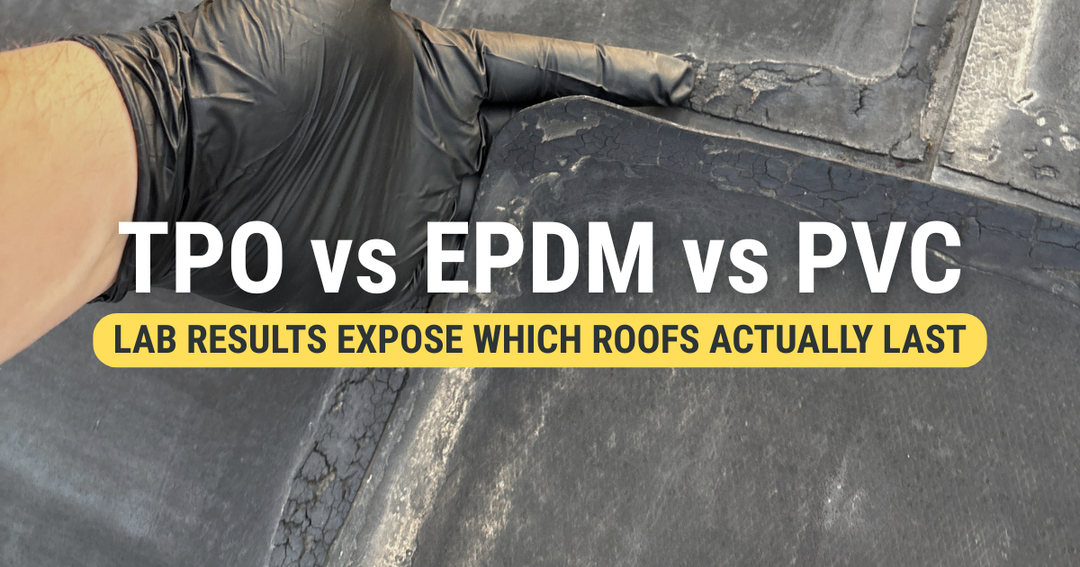 TPO vs EPDM vs PVC, Lab Results Expose Which Roofs Actually Last