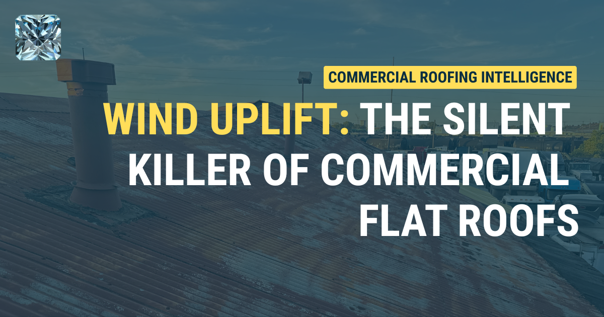 "Wind Uplift: The Silent Killer of Commercial Flat Roofs"