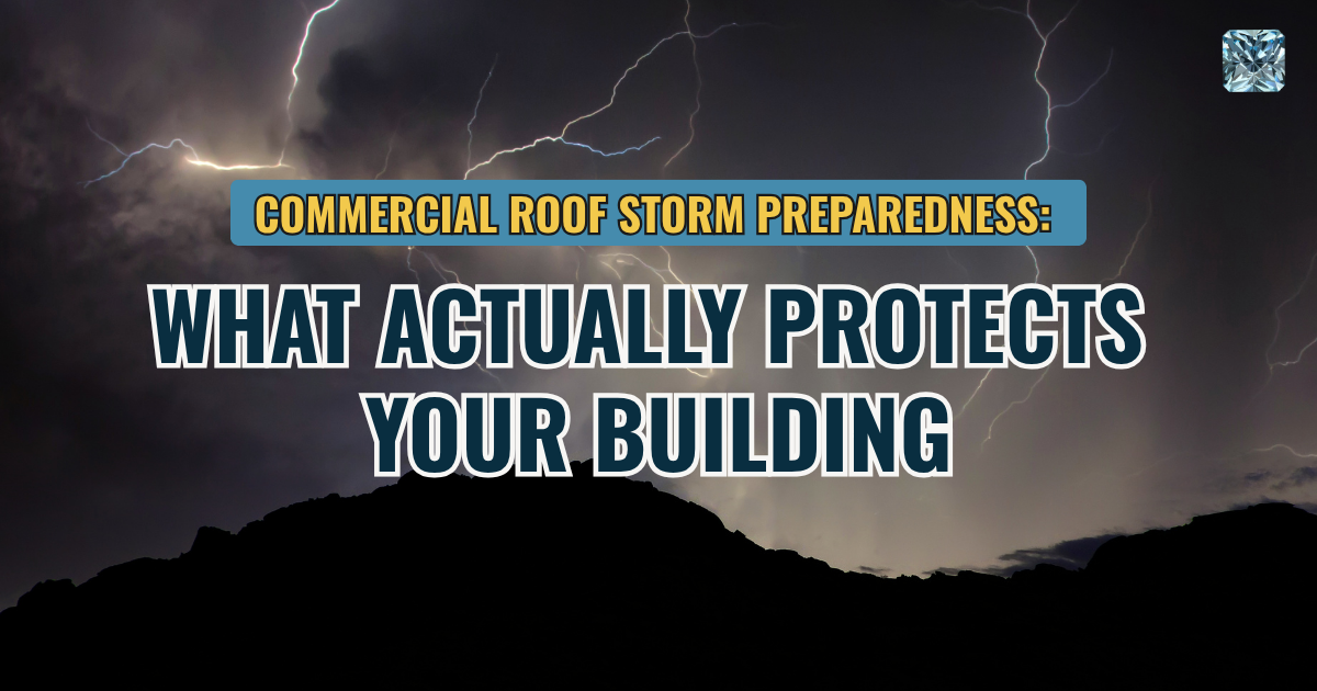 Commercial Roof Storm Preparedness: What Actually Protects Your Building