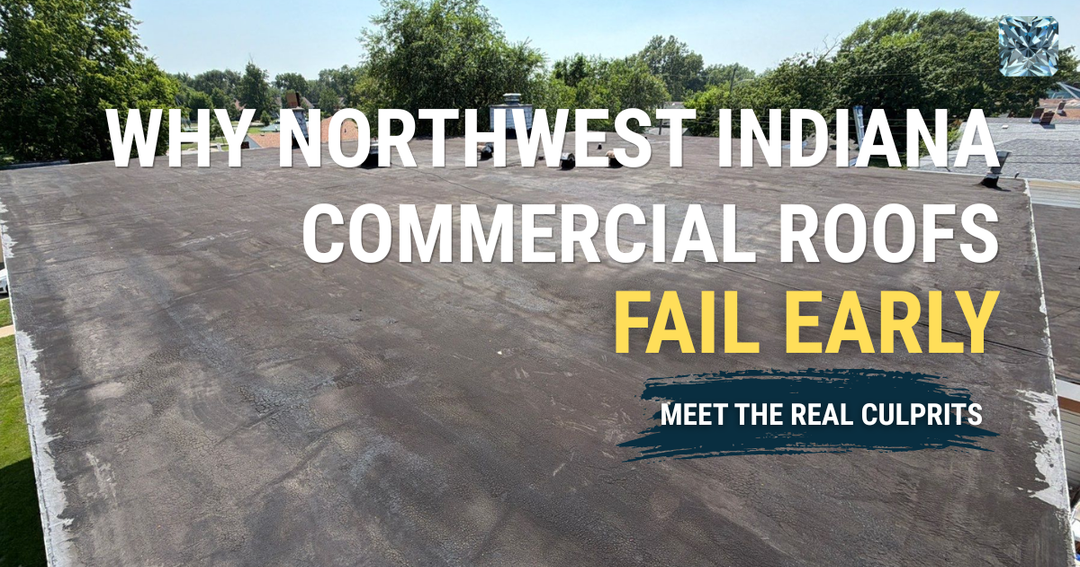 Why Northwest Indiana Commercial Roofs Fail Early (Meet the Real Culprits)