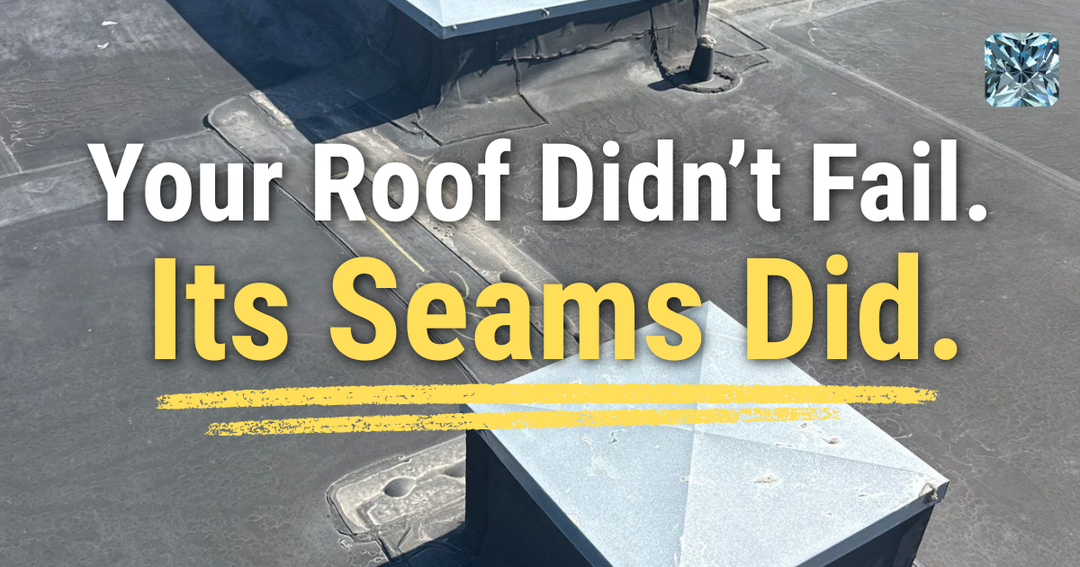 Your Roof Didn't Fail. Its Seams Did.