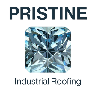 Pristine Industrial Roofing Logo transparent background