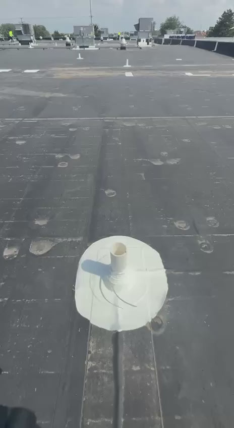 flat roof patching works